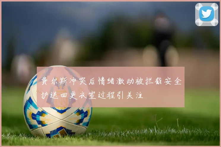 费尔斯冲突后情绪激动被拦截安全护送回更衣室过程引关注